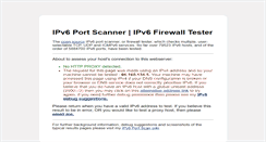 Desktop Screenshot of ipv6.chappell-family.com